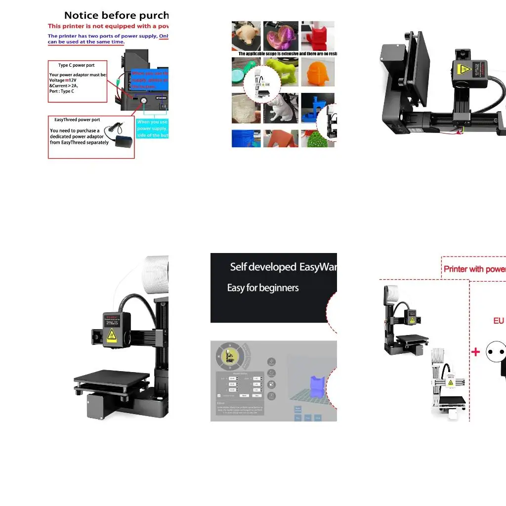 Small 3D Printer Fun 3D Printing Machine For Home Education And Hobbyists Featuring Simple Print Controls