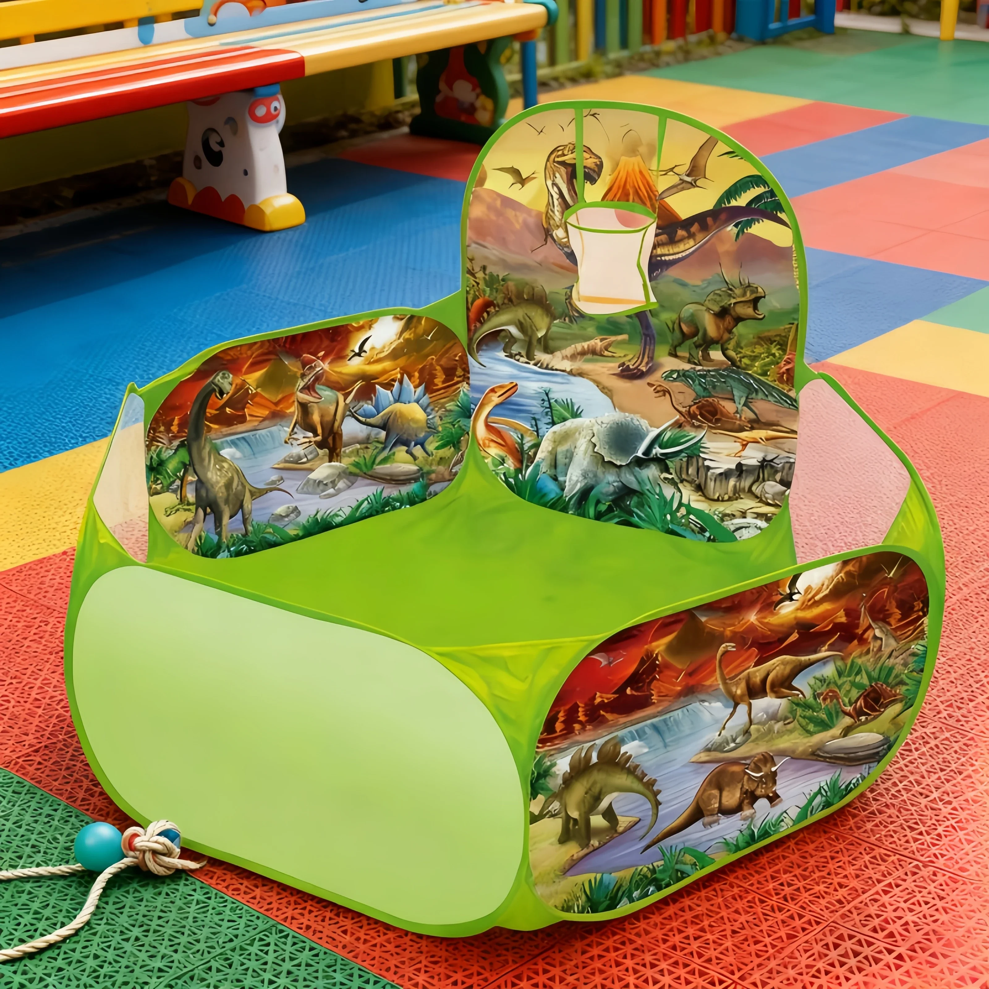 Tente de piscine à balles pour enfants, Portable et pliable, avec panier, jouet éducatif pour Sports d'intérieur et d'extérieur, cadeaux de vacances