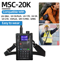 BaoFeng Walkie Talkie Holster Molle Radio Pouch for Baofeng UV-5RH UV-21R UV-5R Quansheng K5 PLUS Ham Radio Nylon Radio Case