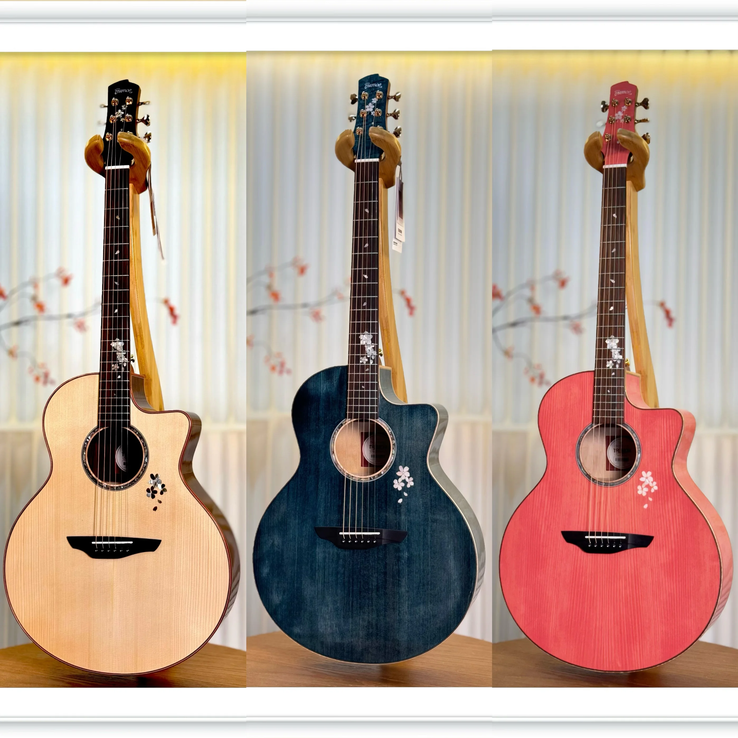 

[Face Shop] Truman Sakura Noodle Single Guitar, Buy a piano and get a lesson, fine-tune and ship it.