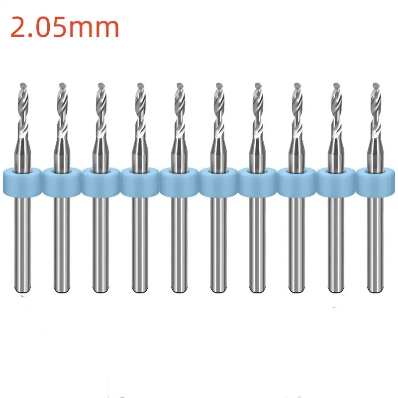 10pcs-205mm-carbide-cnc-engraving-circuit-board-micro-pcb-drill-bits-smt-cnc