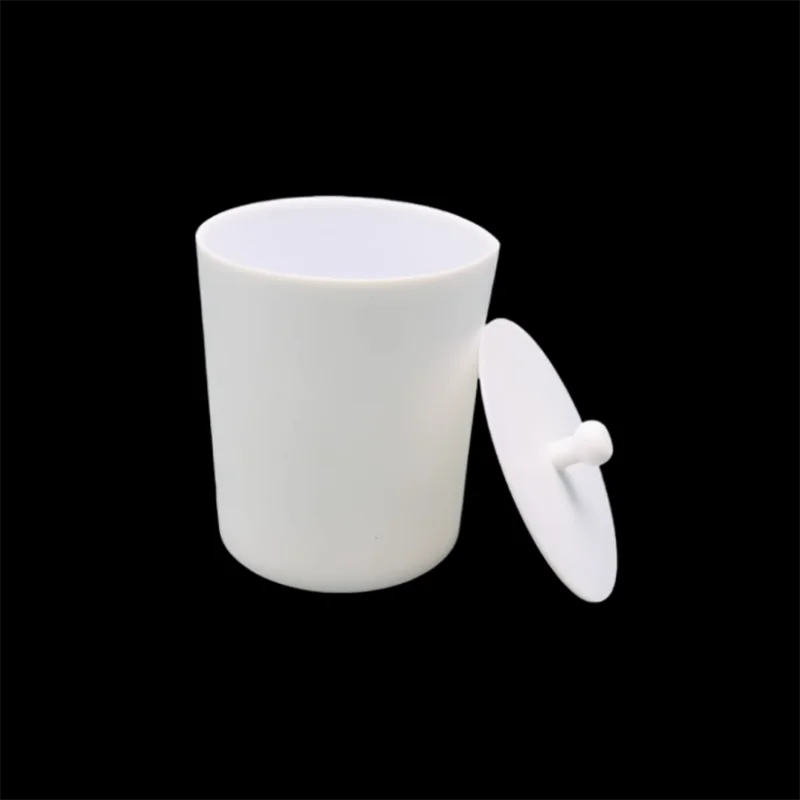 PTFE beaker F4 beaker Teflon cup barrel corrosion resistance and high temperature resistance 50ml 100ml 250ml 300ml 400ml 500ml