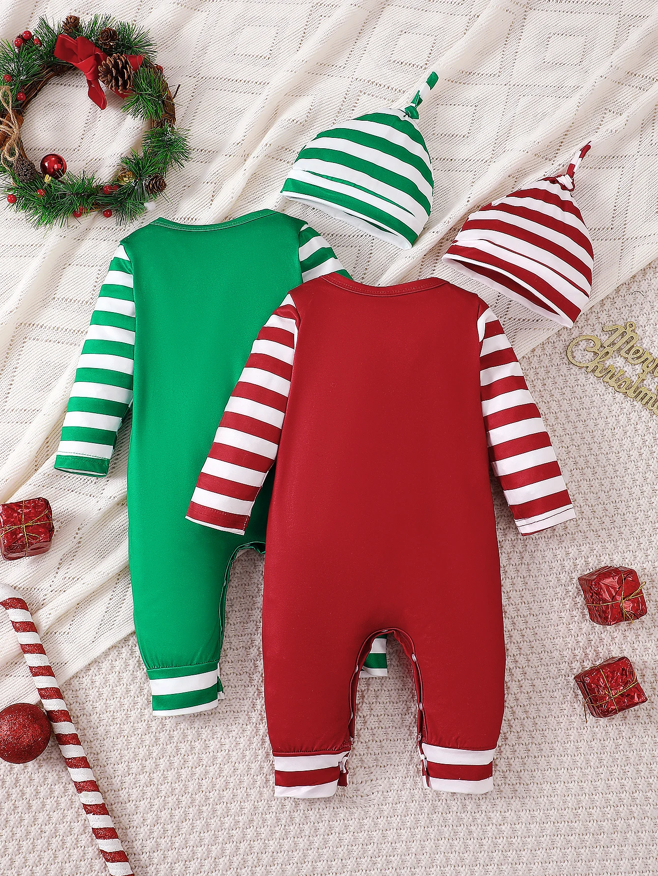 Комплект детской одежды из 2 п – обзор и цена Baby Xmas Clothing