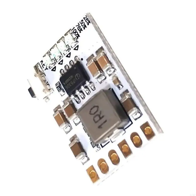 H7BC Charging integrado e impulso da placa circuito Módulo Integrado descarga para baterias lítio 3,7V/4,2V, saída
