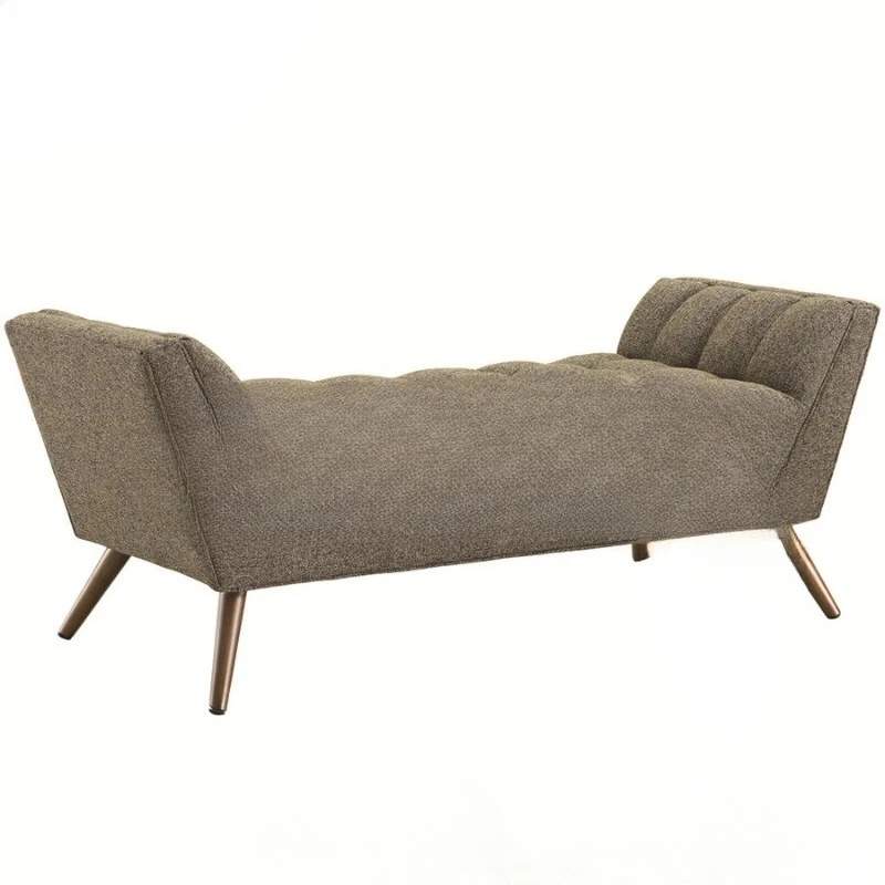 

Double sofa stool, bedroom bedside stool soft bag buckle