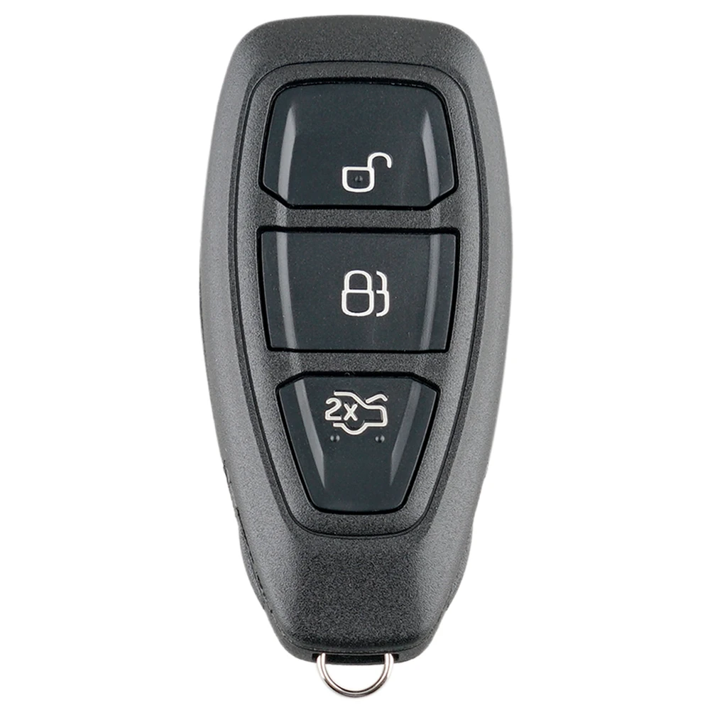 AM-llave remota inteligente para coche, 3 botones, compatible con Ford Focus c-max Mondeo Kuga Fiesta b-max 433Mhz