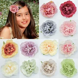 1PC Flower Hair Clips Wedding Headdress Hair Accessories For Bridal Bridesmaid Wedding Party Simulated Flower Hair Pins Ornament