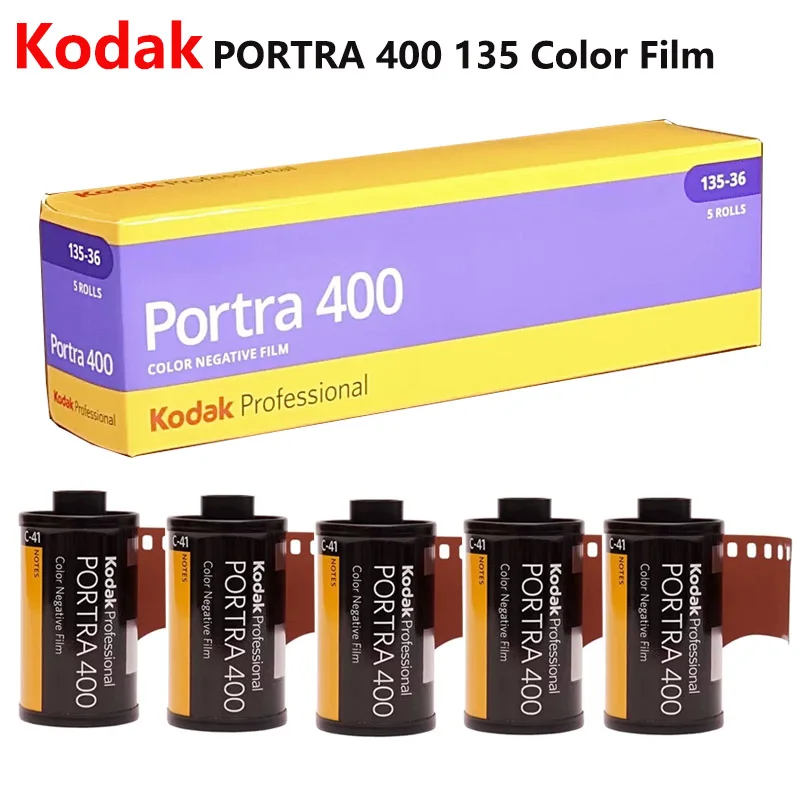 

1/3/5 Roll KODAK PORTRA400 135 Professional Color Negative Film 35mm 36EXP C-41 ISO 400 Outdoor Photography Fine Particles