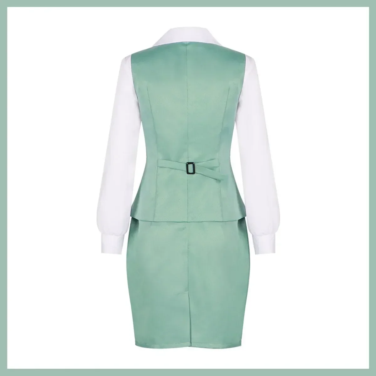 CosplayAnime SPY×FAMILY Yor Forger Yor Briar Cosplay Costume Thorn Princess Wig Green Work Uniform Skirt Adult Woman Sexy Daily