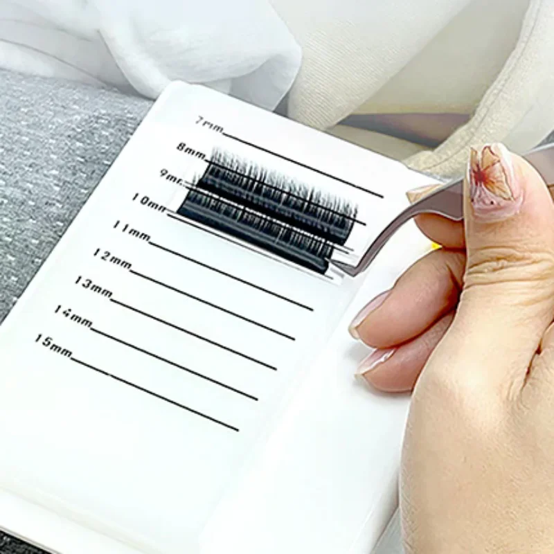 Almofada de cílios console extensão suporte ferramenta profissional reutilizável conveniente portátil console almofada de cílios cola titular