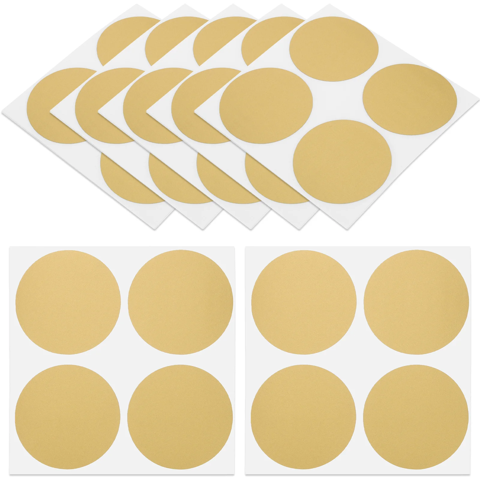 

50pcs Scratch Off Stickers Round Paper Labels For Diy Birthday Wedding Games Peel Stick Party Favors Craft Scrapbooking Decor