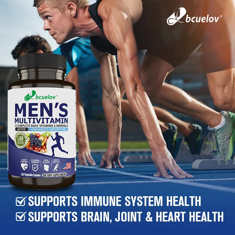 Multivitamin and Multimineral Supplement for Men and Women - Supports Joints, Skin, Energy, Immune System