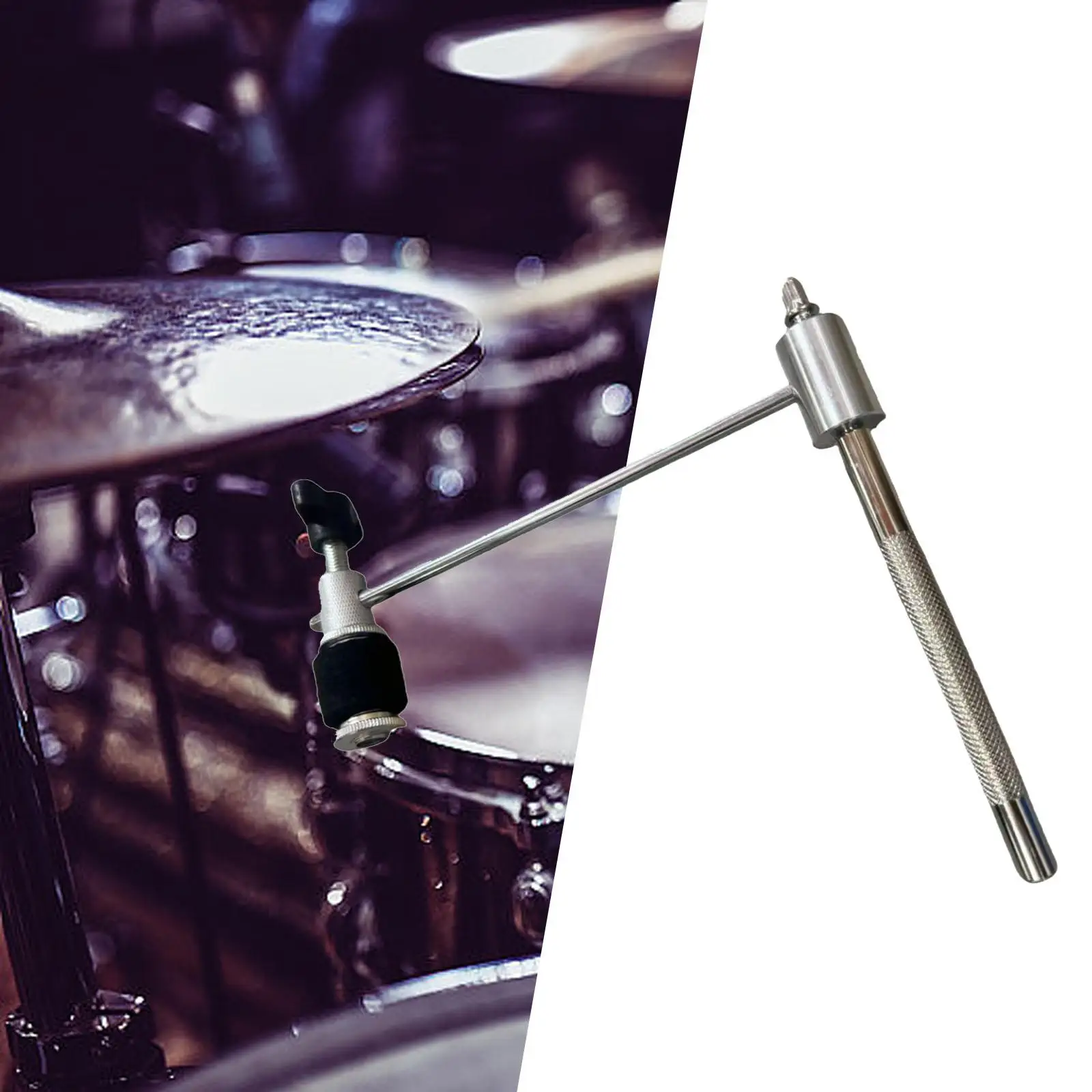 

Heavy Cymbal Holder Percussion Accessories Sturdy Adjustable Attachment Cymbal
