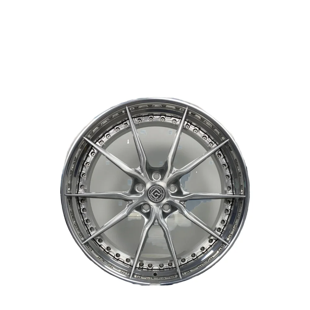 

Custom 10-Spoke Silver Racing Alloy Wheels Rims 17-21 Inch 5x114.3 5x120 120mm PCD Polished Finish 40mm/25mm/50mm ET