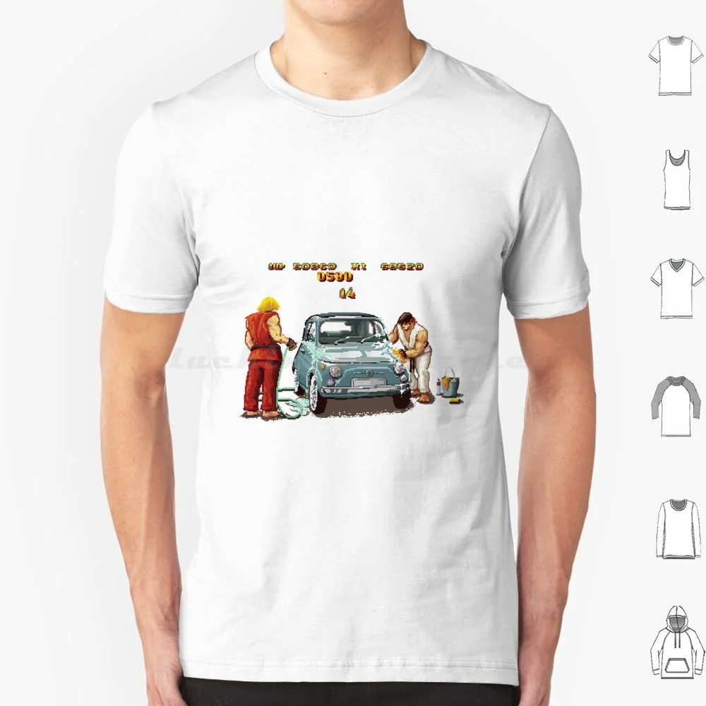 مكافأة المرحلة تي شيرت القطن الرجال النساء لتقوم بها بنفسك طباعة ريو كين ريترو مقاتلة هادوكين شارع ألعاب الفيديو الألعاب أكوما القتال ألعاب