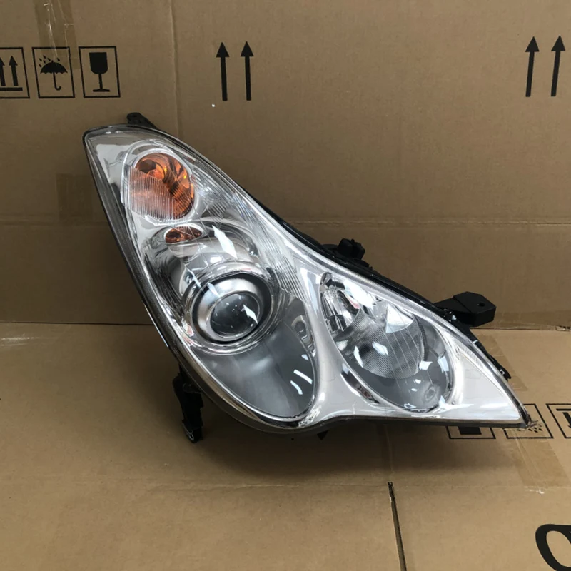 Dla Infiniti QX50 EX25 EX35 2008 ~ 2015 lampa przednia reflektory