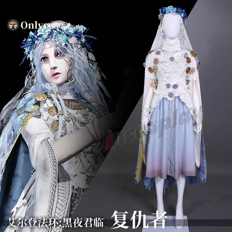 Eldened Revenant コスプレ衣装アベンジャーエレガントドレス Cos ゲームアニメパーティー制服ハロウィンプレイ役割服服 Onlycos