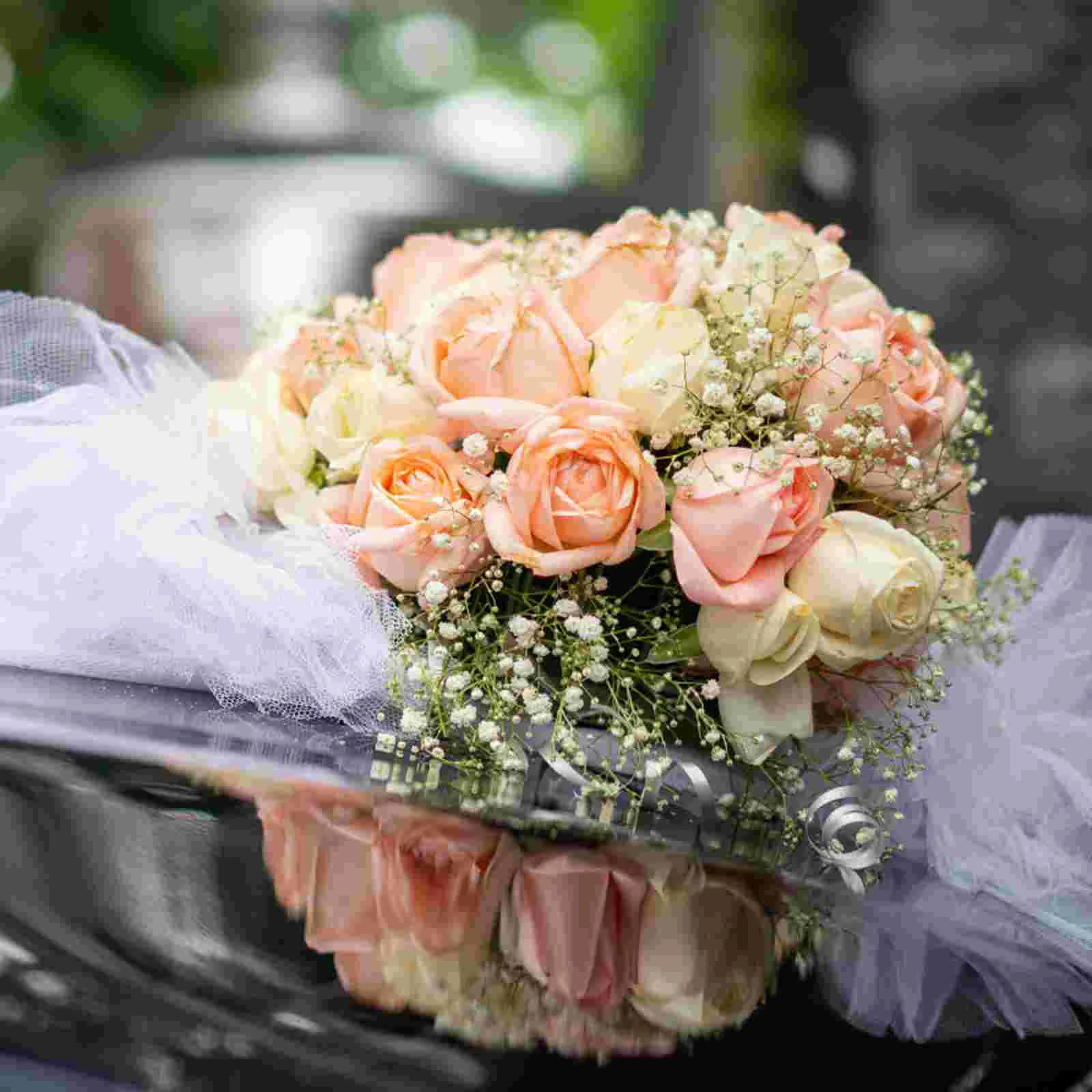 

Roll of 22M*15CM Banquet Wedding DIY Tulle Craft Tutu Decoration (White) Wedding tulle Tulle decoration