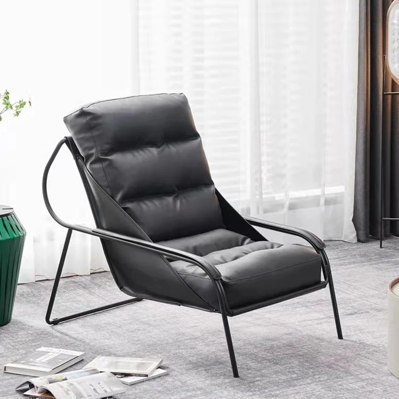 

Wedding Office Chairs Modern Decoration Designer Nordic Chair Floor Recliner Fauteuil Design Nordic Furniture Living Room