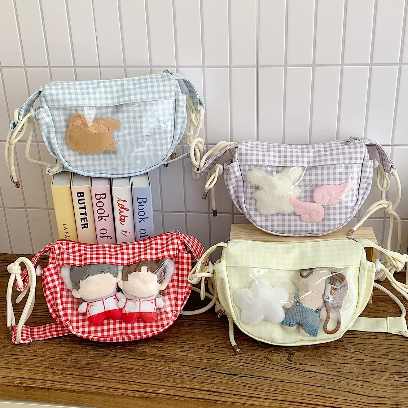 2026-novo-estilo-bolsa-transversal-de-lona-de-alta-qualidade-estilo-ins-com-padrao-xadrez-pequeno-e-fresco-formato-dumpling-wrap-presentes-para-meninas