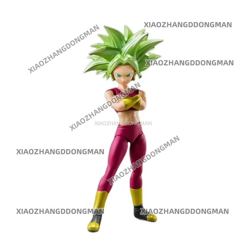 Original BANDAI S.H.Figuarts SHF Dragon Ball Super Saiyan Kefla Bandai Anime modelo juguete figura de acción colección de regalo en Stock