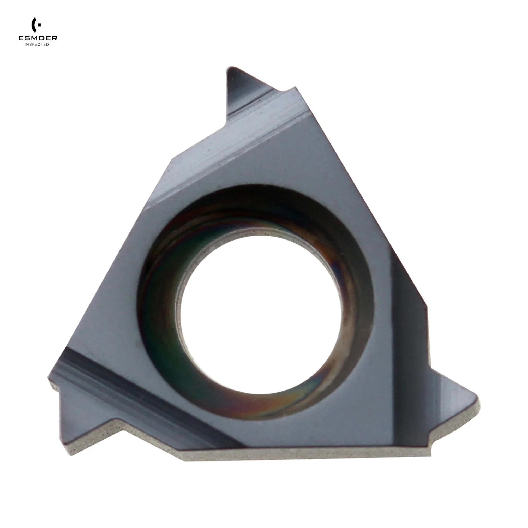 เม็ดมีดคาร์ไบด์ 06 IR A 60/08 IR 1.5 ISO/08 IR A 60 สำหรับเครื่องกลึง CNC ตัดเกลียวใน