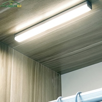 Potable Home LED Closet Lights Wireless USB Charging Cabinet Infrared Detector Wall Lamp Motion Sensor 24/40/60Led Night Light