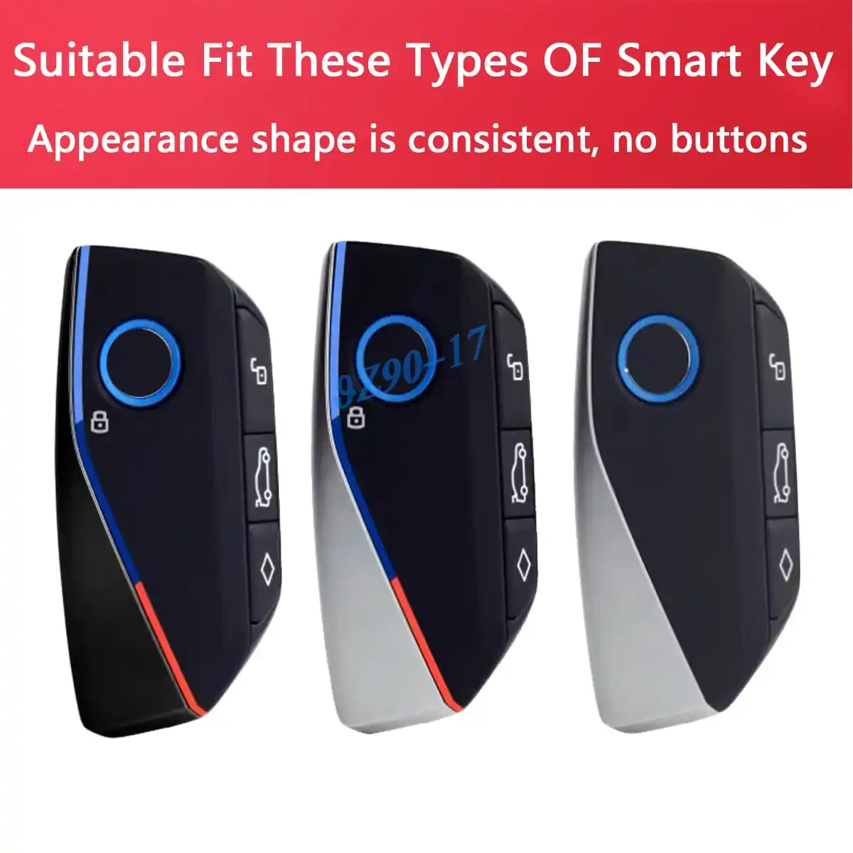 For 2022-2025 BMW X1 IX1 IX XM X5 X6 X7 I7 740i U11 I20 G09 G70 G05 G06 G07 Clear Fully Transparent TPU Car Smart Key Cover Case
