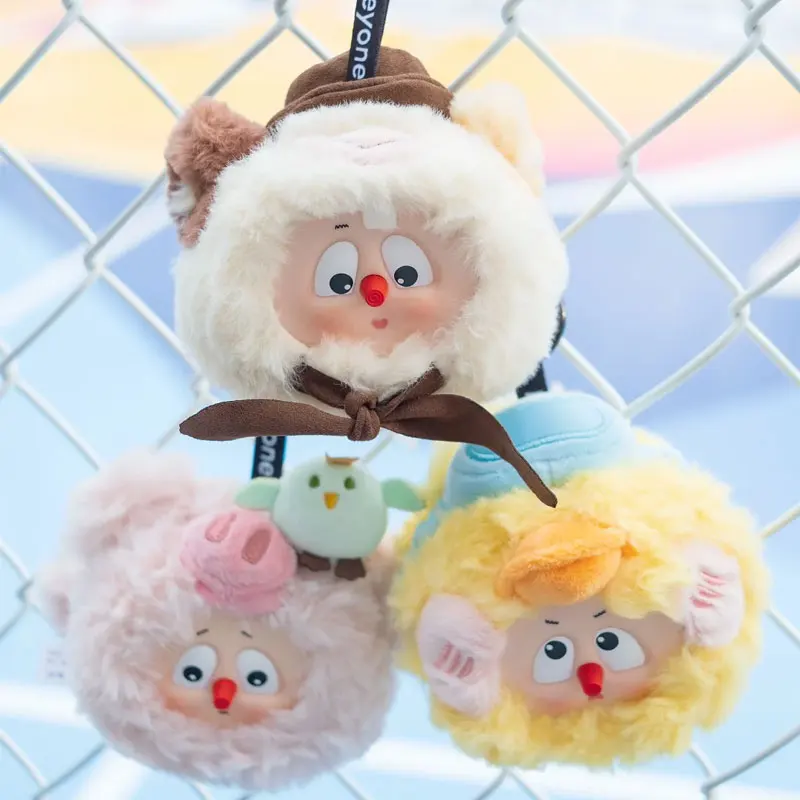

[New Product] Heyone Black Play Emodo Ronghua Animal City Blind Box 2025 New Trendy Play Handheld Ornament