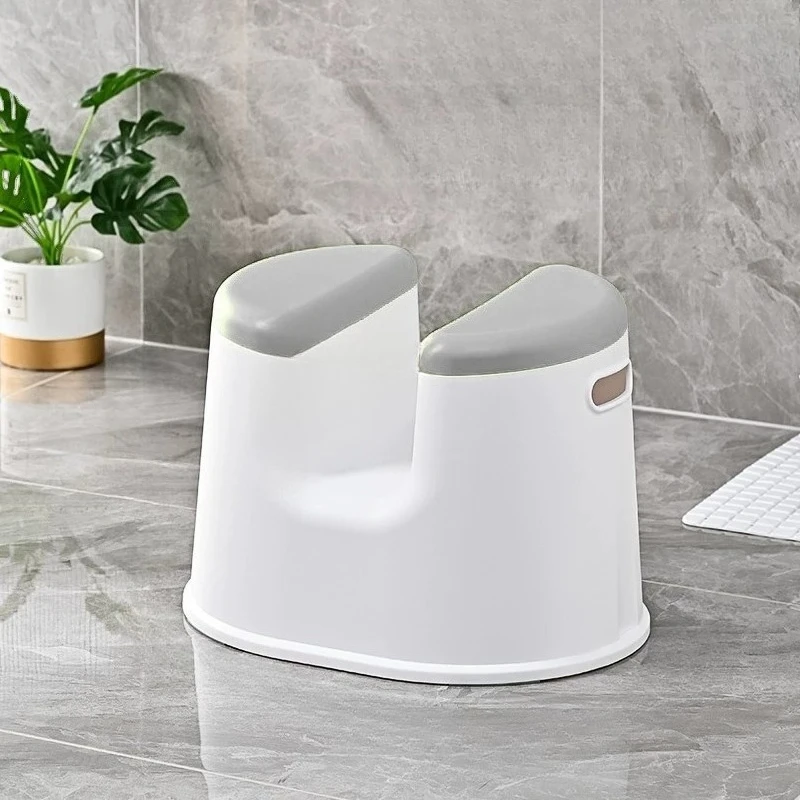 Ergonomic Shower Stool Step Squat Anti Slip Elderly Stool Toilet Adults Silla Ducha Adulto Mid Century Modern Furniture