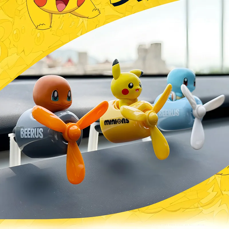 

Kawaii Pikachus Series Cartoon Model Fragrance Toy Cute Characters Creativity DIY Car Fragrance Diffuser Deodorize