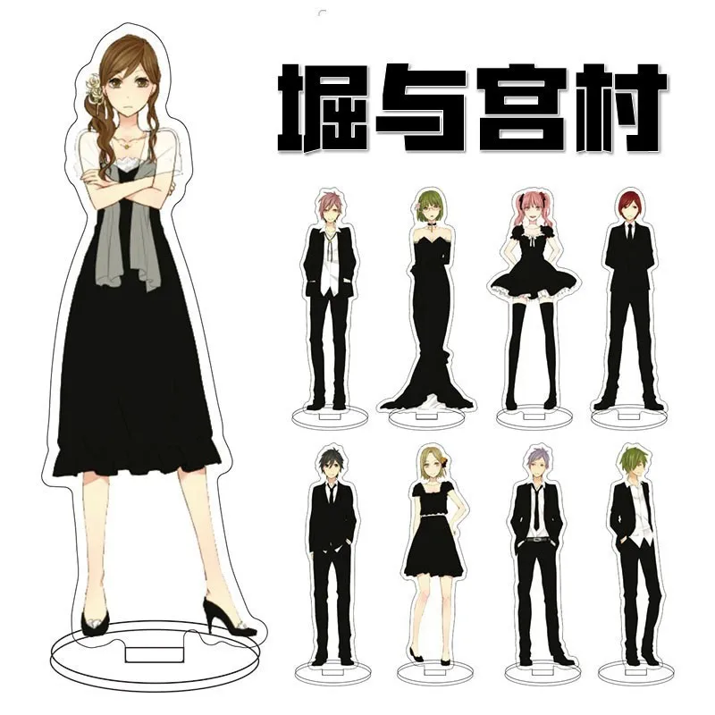 Japan Anime Horimiya Acrylic Stand Model Miyamura Izumi Hori Kyōko Acrylic Figure Standing Ornaments Toys Fans Christmas Gifts