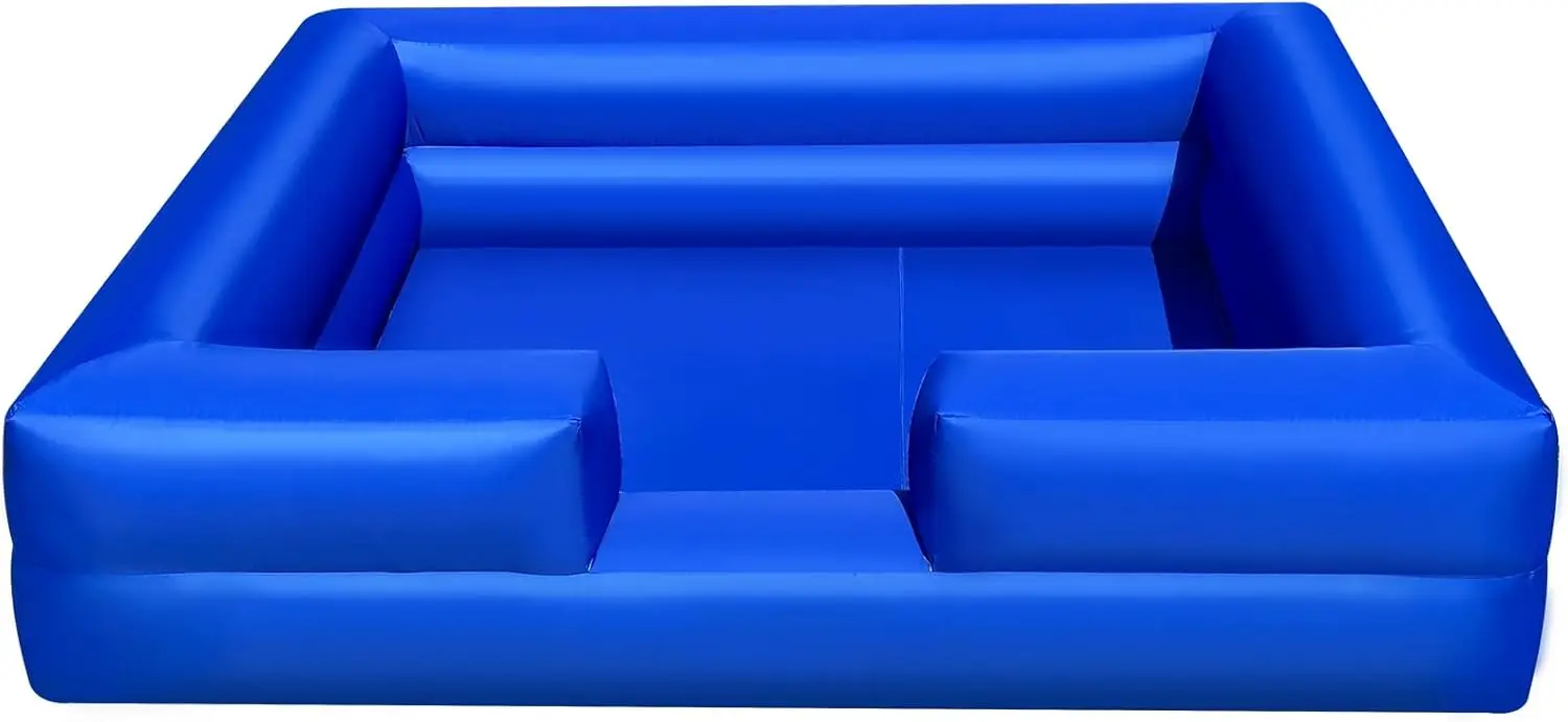 

Надувная яма для мячей 10x10 футов со встроенным вентилятором, синяя яма для шариков из пенопласта для развлеченных часов