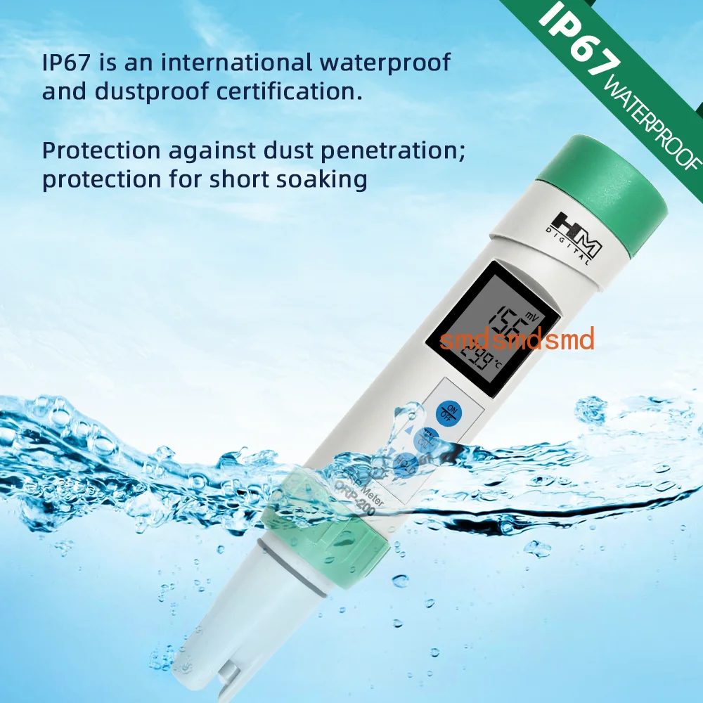 Digital Water Quality Tester 2/3/4 in 1 Combo Meter TDS EC Temp PH Meter PH-200 PH Meter ORP Tester for Hydroponic Aquarium
