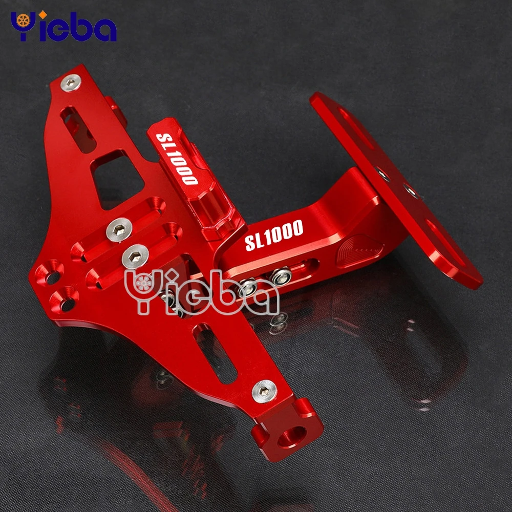 

Rear License Plate Holder Bracket with LED Light Tail Tidy Fender Eliminator FOR APRILIA SL1000 SL 1000 2000 2001 2002 2003 2004