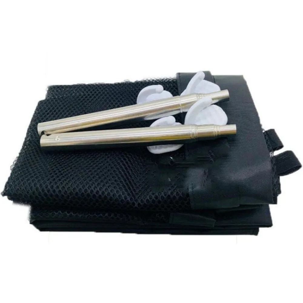 

Easy To Install Guard Pet Dog Barrier Fences Folding Universal Pets Isolated Network Black Barrier Breathable Mesh Fences Stairs
