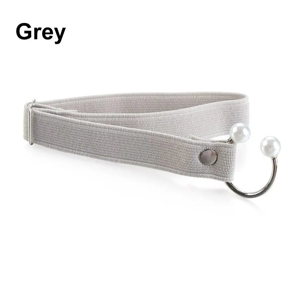 Shoe Accessories Lazy Shoelace Elastic Anti-skid Straps Ankle Tie Band Bundle Shoelace U-shaped Pearl