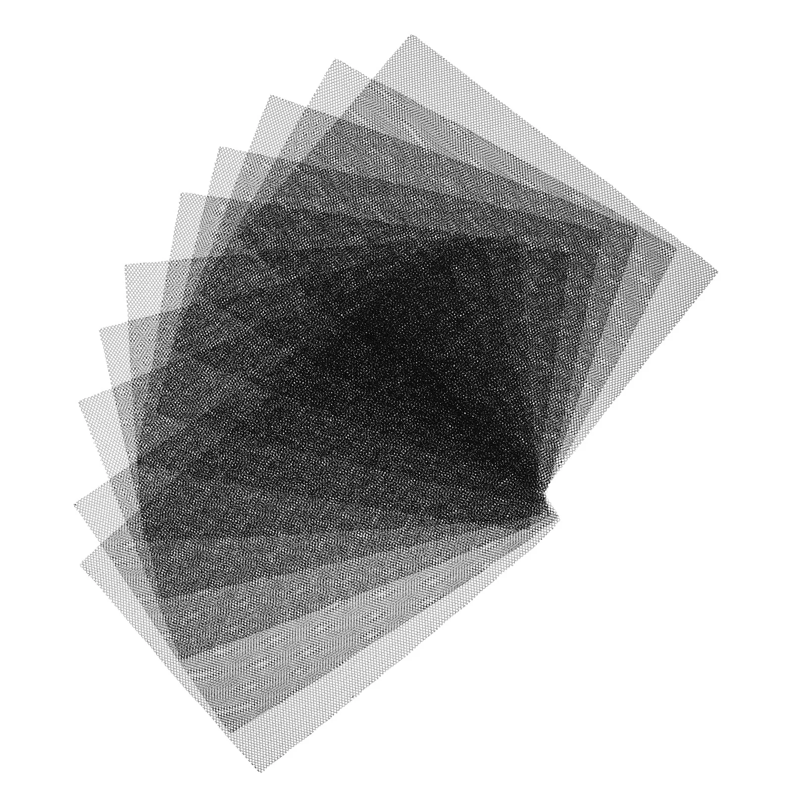 

10pcs Fursuit Eye 11.79X8.45" Lightweight Breathable Fabric Sheet For Cosplay Mask Making Diy Crafts Eye Mesh For Mask Making