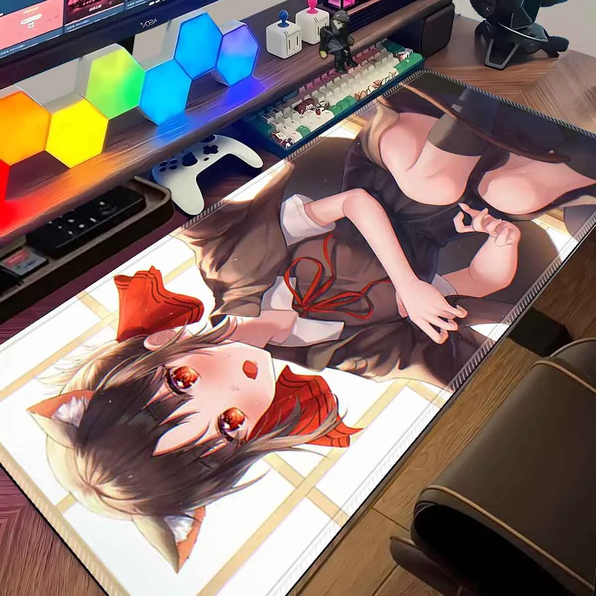 

Overwatch Shinomiya Kaguya Mouse Pad Mouse Mat Sexy Girls Large Gaming Mousepad Kaguya-sama Keyboard Pad Non-Slip Desk Mat