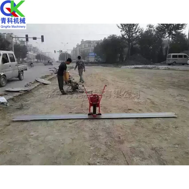 New Gasoline Power Cement Concrete Scraper Vibration Spatula Electric Concrete Paver Trowel