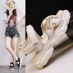 Sandals Women Summer New Flat Beach Shoes Platform Sports Sandals Lightweight Comfortable Women Sandals Wedges Shoes for Women