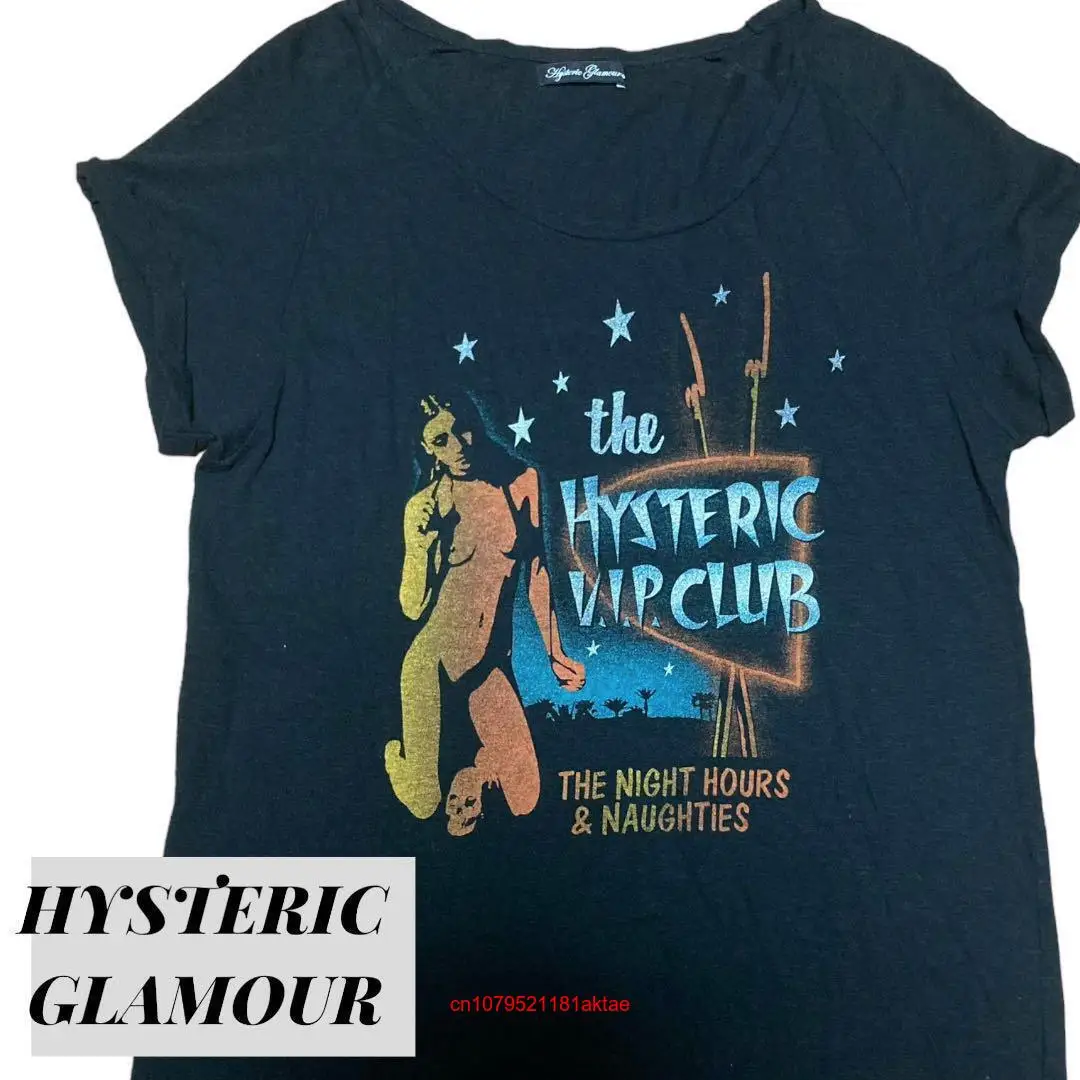 Isteric Glamor His Girl Logo piegato T Shirt lino maniche lunghe o corte