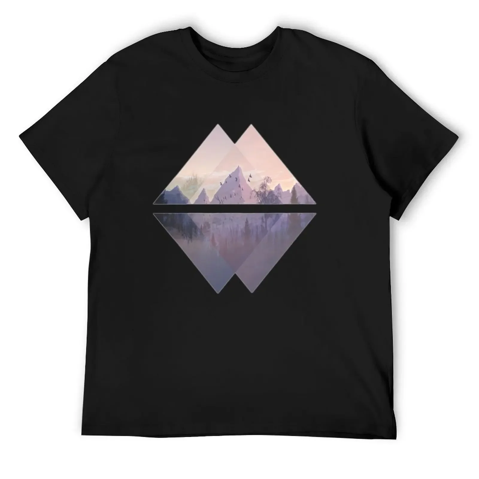 

Sacred Geometry Triangles - Nature T-Shirt graphic t shirt vintage new edition men clothes