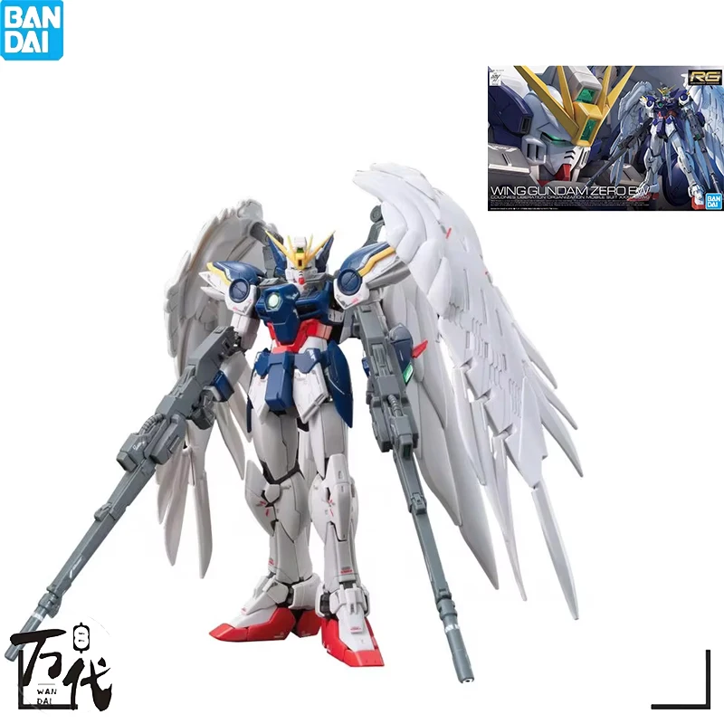 

Оригинальная фигурка BANDAI ORIGINAL RG 1/144 XXXG-00W0 WING GUNDAM ZERO EW в стиле аниме, коллекционные украшения, подарки для детей