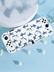 Nintendo Switch OLED용 Shark 케이스, NS 게임 액세서리, NS Joycon용 휴대용 분리형 쉘, 스위치 커버