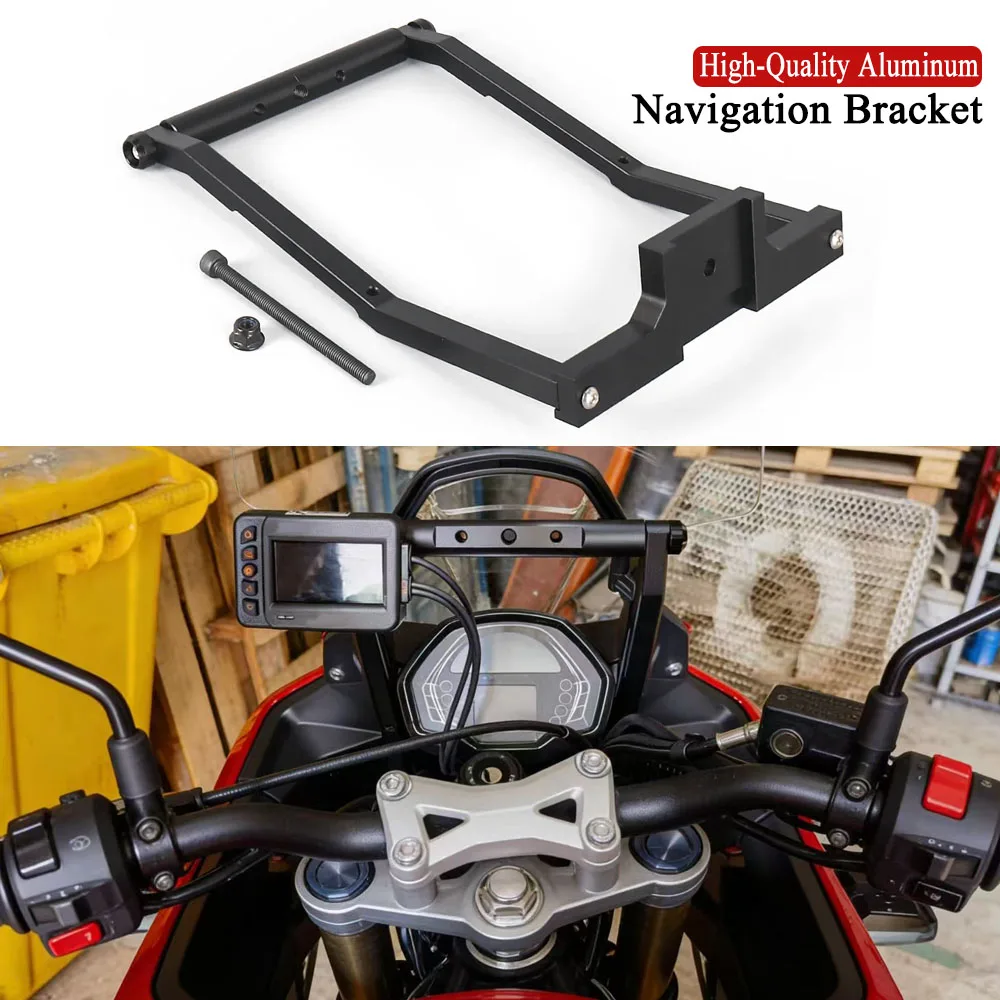 

2022 2023 2024 2025 For Tiger Sport 660 GPS Navigation Phone Holder Tiger Sport660 Cellphone CNC Bracket Extension Holder