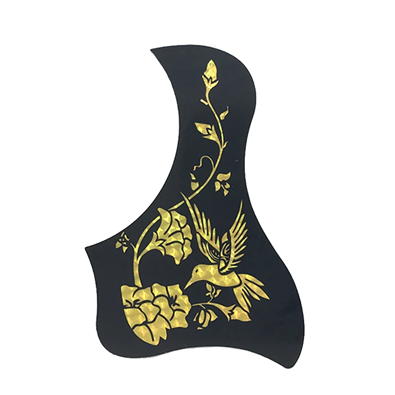 1Pcs Phoenix Flower Bird Pattern Acoustic Guitar Pickguard Pick Guard Sticke Stringed Instruments Guitar Parts & Accessories