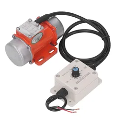 12V/24V Electric Vibrating Motor Adjustable Exciting Force Brushless DC Vibration Motor with Speed Controller 30W 4000RPM