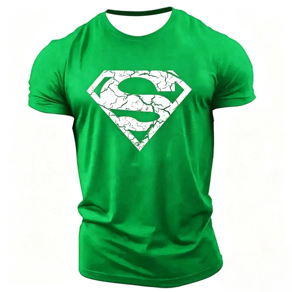 Superhero S Logo 3D Print Sports Breatha Quick-dry Men's  Women's Large-size T-shirt Outdoor Street Casual Parent-child Clothing view 6