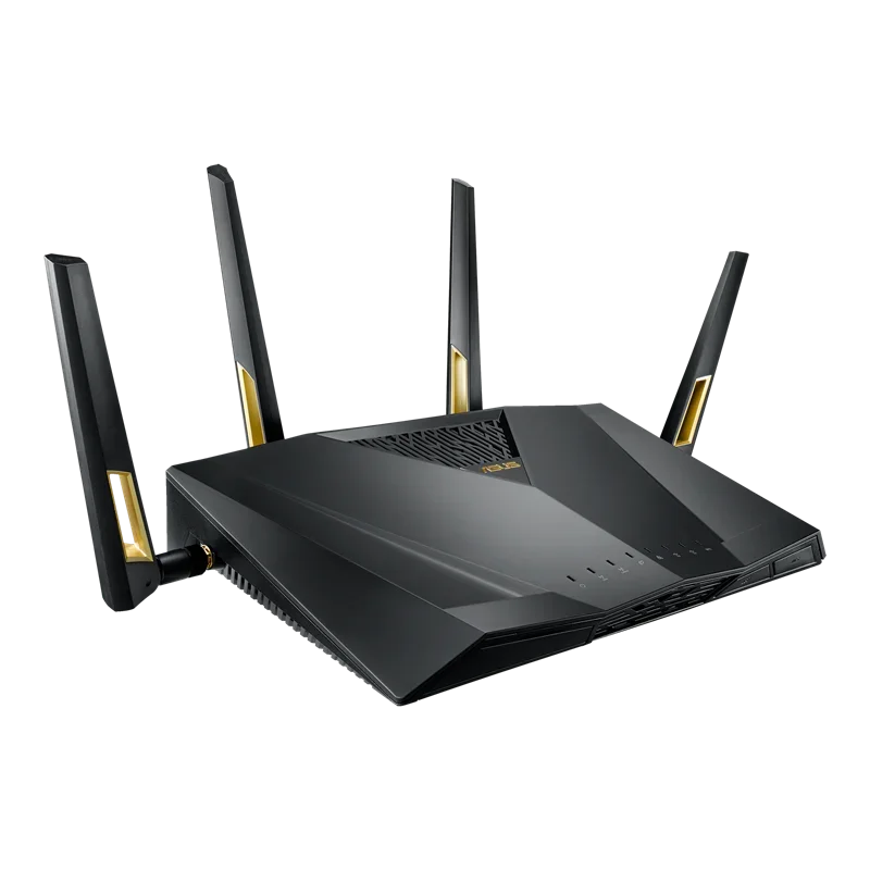 

ASUS RT-AX88U WiFi 6 Router AX6000 Wi-Fi 6 Dual Band 6000Mbps MU-MIMO & OFDMA, AiMesh for whole-home and AiProtection